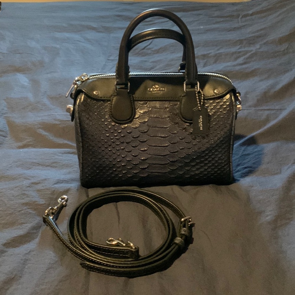 Top handle Coach bag (Used twice in great condition)